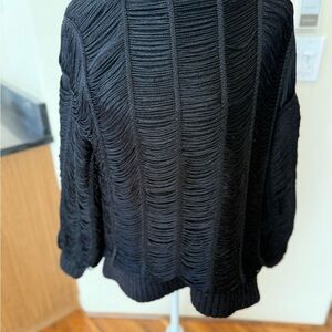 H&M Textured Black Women's Sweater